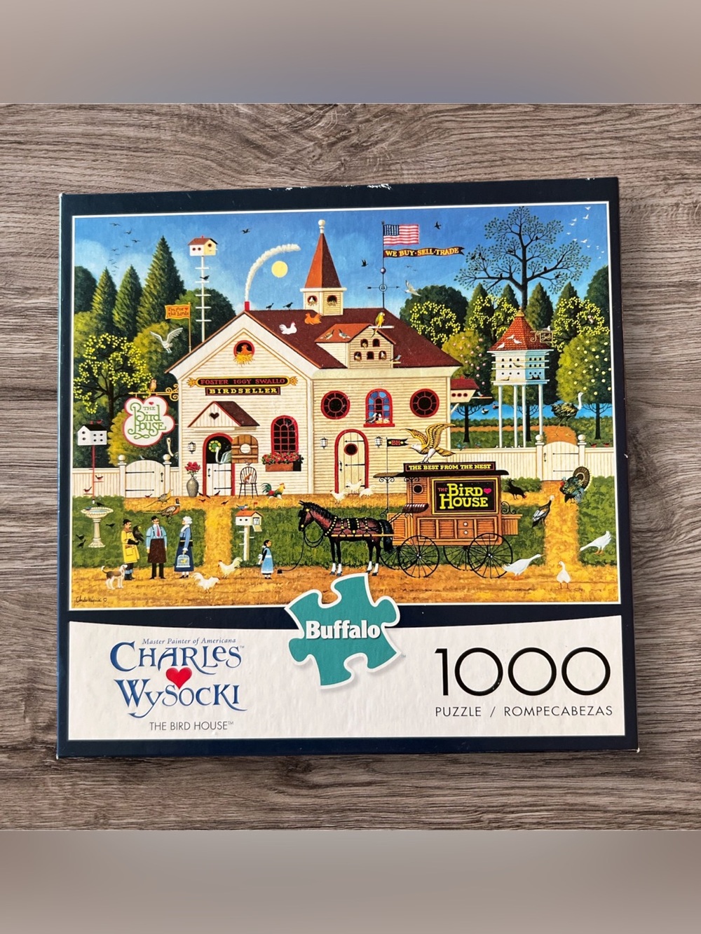Charles Wysocki The Bird House Jigsaw Puzzles 1000 Pieces